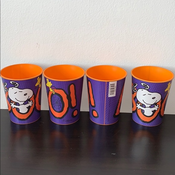 Peanuts Snoopy “BOO!” 4 cup 2013 Hallmark Bundle - Picture 2 of 6